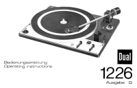 Dual 1226-Owners-Manual 